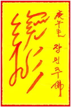 [도선스님] 제액불침부(除厄不侵符)