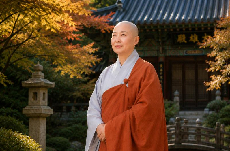 두 번째 스님 활동 모습